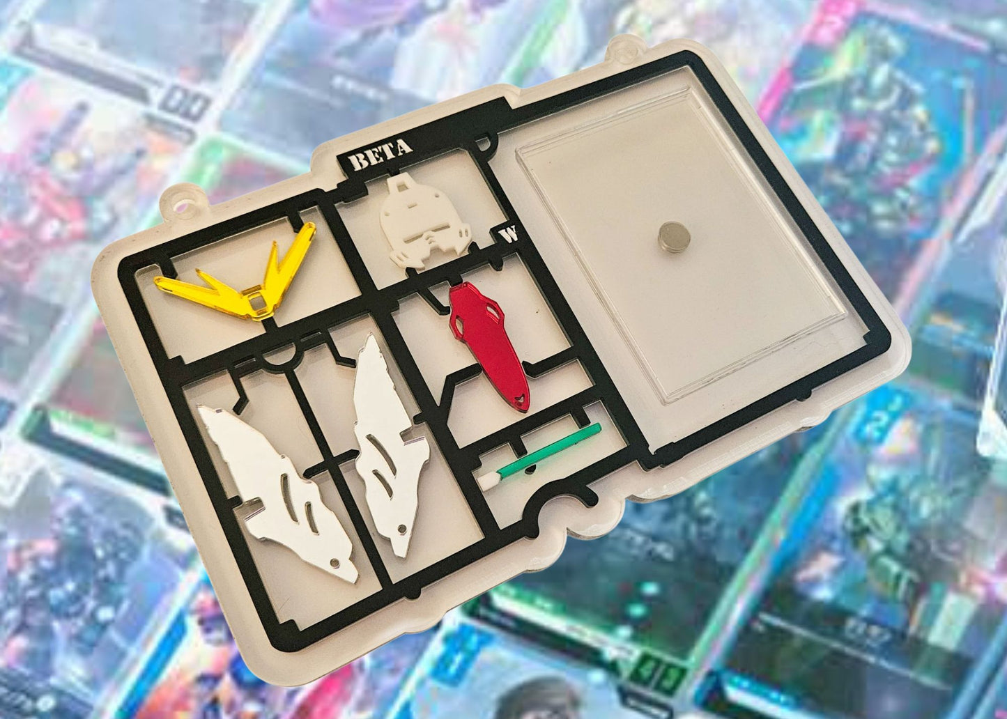 Luxury Trading Card Display - Mecha Themed